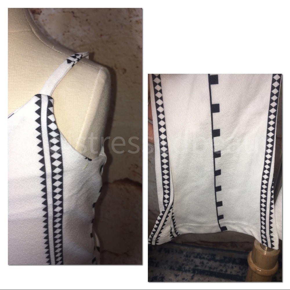 ❌ White Black Retro Barbie 2PC Pant Set - Picture 9 of 16